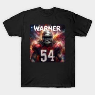 Fred  Warner 49ers Oil painting football T-Shirt